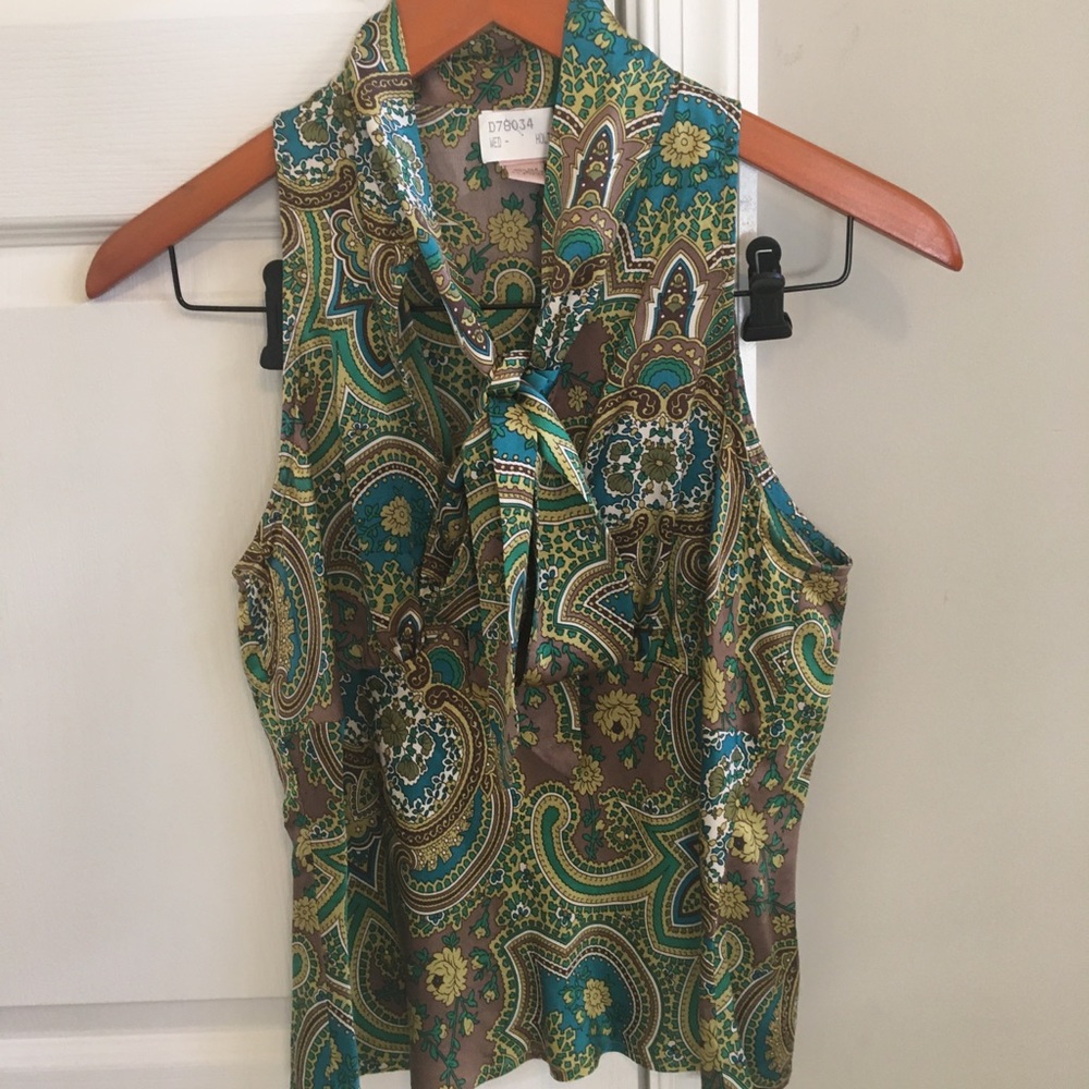 Multicolor bow top - Size S